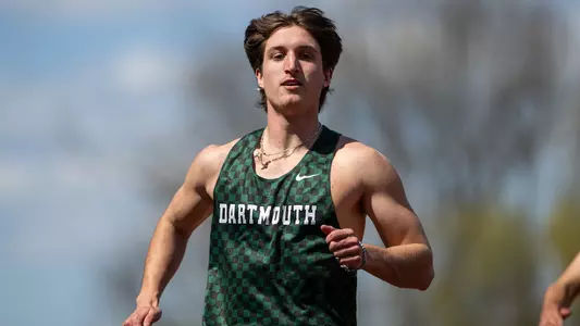 Michael Walkosz men's track action at Massachusetts
