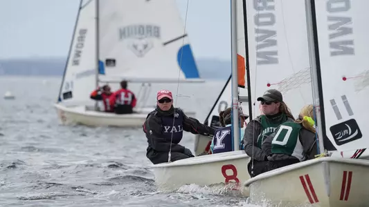 Taylor Eastmans racing in women's sailing national championship