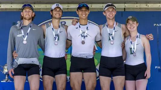 Lightweight Varsity Four Plus with Bronze Medals