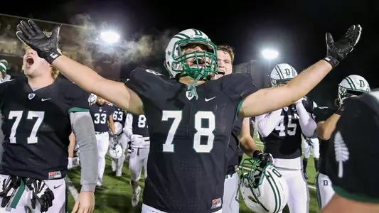 Nov. 05, 2021; Hanover, New Hampshire, USA;  during an Ivy League matchup between Princeton and Dartmouth at Memorial Field.  The Big Green won the game 31-7 over the Tigers. Photo by Foley-Photography.