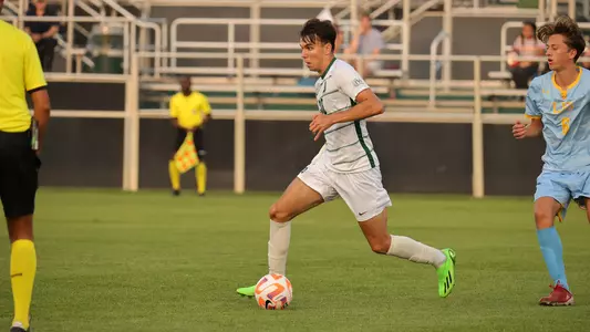 David Mysiuk men's soccer action versus LIU