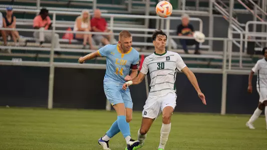 David Mysiuk men's soccer action versus LIU