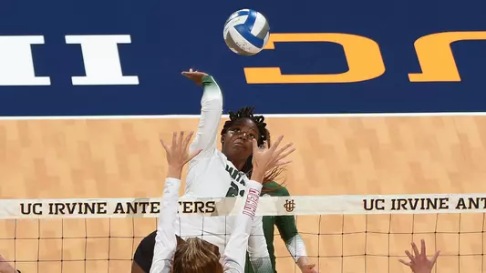 Bomi Ogunlari action shot vs. Sacred Heart