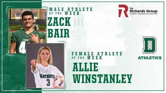 Athletes of the week 9/21/22
