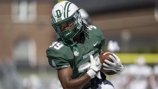 Desmin Jackson football action versus Valparaiso