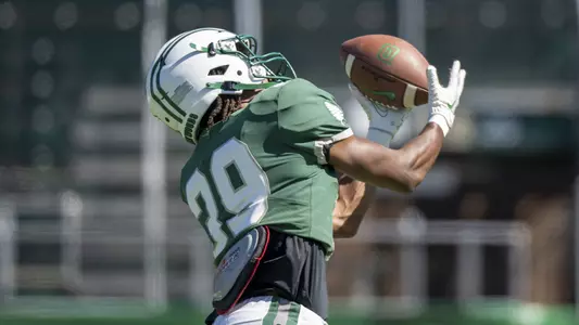 Desmin Jackson football action versus Valparaiso