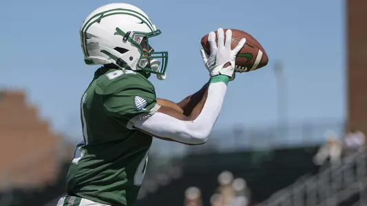 Jarmone Sutherland football action versus Valparaiso
