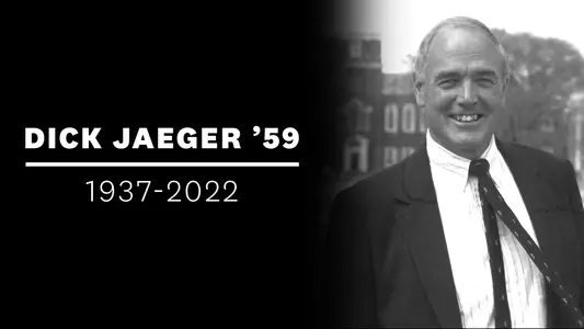 Former AD Dick Jaeger, 1937-2022