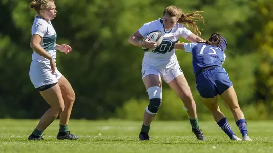 Abby Kayser Rugby action versus Quinnipiac