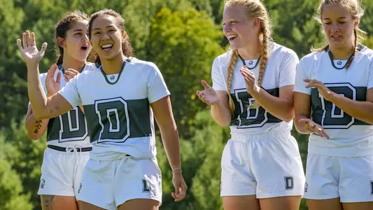 Kyla Widodo Rugby action versus Quinnipiac