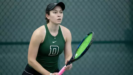 Ameliija Swaffer Selff women's tennis action at the invitational