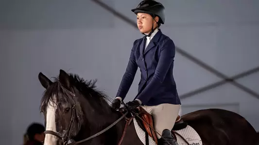 Isabelle Lin equestrian action