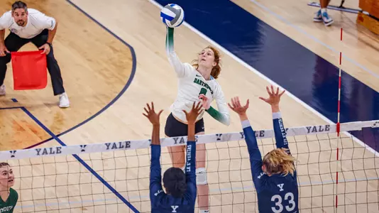 Ellie Blain volleyball at Yale