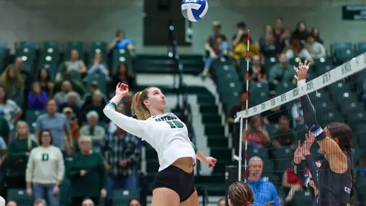 Amelia Gibbs volleyball vs. Columbia