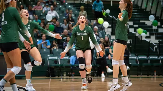 Tasman Mullins volleyball vs. Columbia