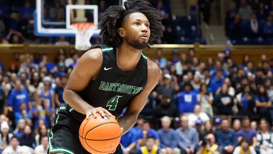 Dartmouth take on Duke during the second half of a non-conference men’s basketball action at Cameron Indoor Stadium on Monday, November 06, 2023 in Durham, North Carolina. Karl DeBlaker/Tim Cowie Photography