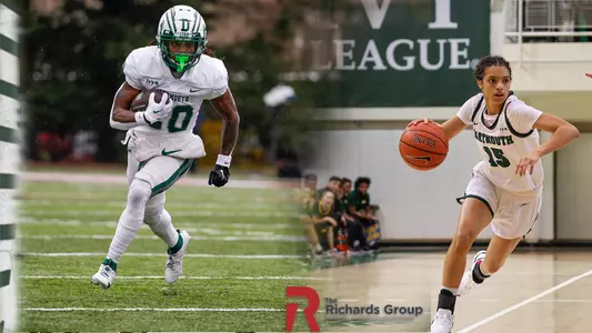 Athletes of the Week Page and Jones