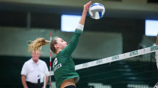 Amelia Gibbs volleyball vs. Brown
