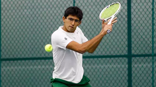 Waleed Qadir men's tennis vs. Binghamton