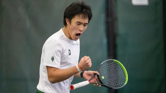 Logan Chang men's tennis vs. Brown