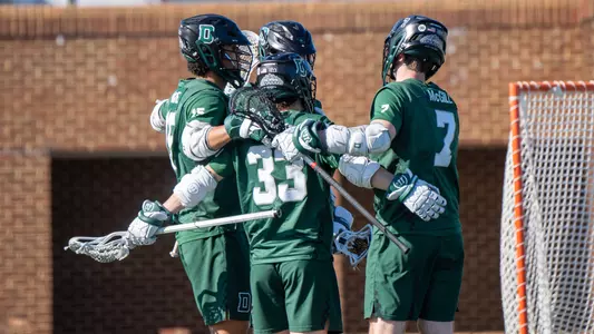 Men's Lacrosse Team at Hampton