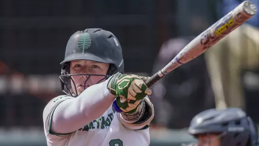 MB Cahalan softball action versus Penn