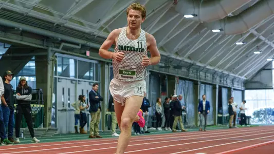 Andrew Thompson racing on Day Two of Heps Championship