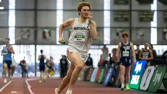 DJ Matusz racing on Day Two of Heps Championship