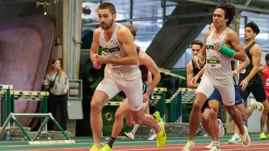 Isaac Weber racing on Day Two of Heps Championship