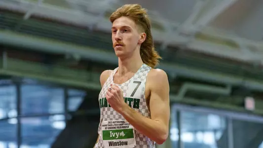 Jacob Winslow racing on Day Two of Heps Championship