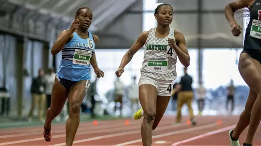 Jada Jones sprints on day two of heps championship
