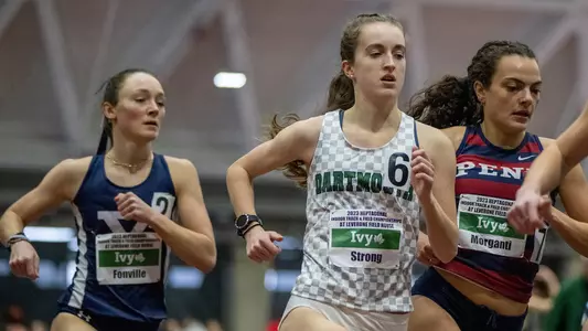 Katherine Strong racing on day two of Heps