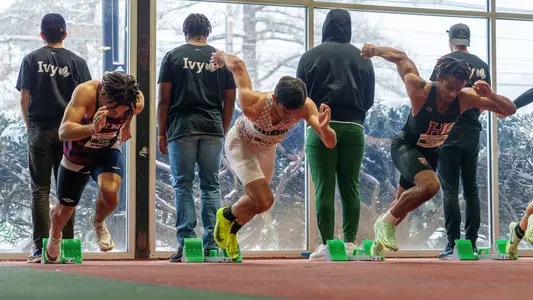 Myles Epstein racing on Day Two of Heps Championship