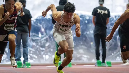 Myles Epstein racing on Day Two of Heps Championship