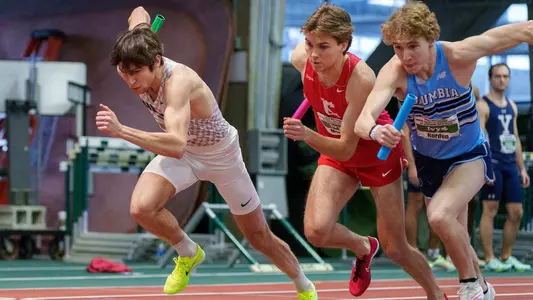 Seth Weprin racing on day two of Heps Championship