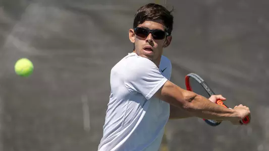 Carlos Guerrero Alvarez During Yale tennis match