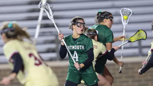 Mar. 29, 2023; Chestnut Hill, Massachusetts, USA;  during a non-conference matchup between Dartmouth College and Boston College held at the Alumni Stadium. The Eagles won the game 18-5 over the Big Green. Photo by Brian Foley for Foley-Photography.