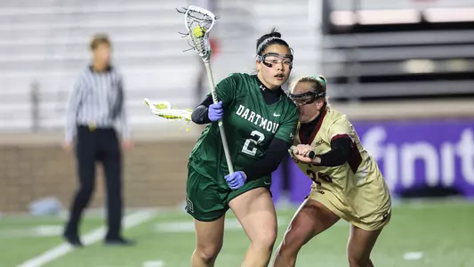 Mar. 29, 2023; Chestnut Hill, Massachusetts, USA; during a non-conference matchup between Dartmouth College and Boston College held at the Alumni Stadium. The Eagles won the game 18-5 over the Big Green. Photo by Brian Foley for Foley-Photography.