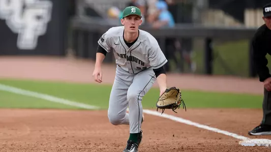 Connor Bertsch ready on defense at UCF, March 19, 2023