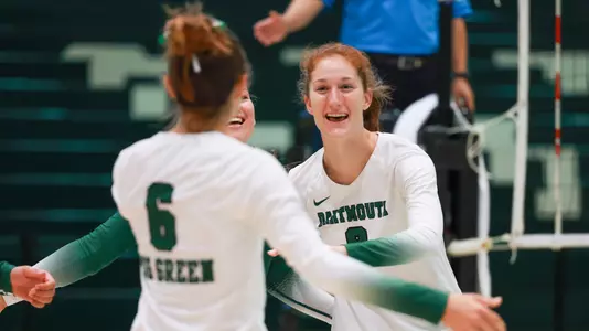 Ellie Blain volleyball vs. Stonehill