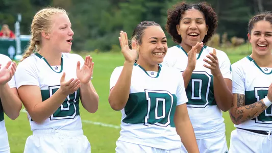 Hehea Pulotu women's rugby action versus Quinnipiac