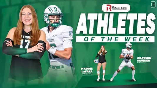 LaFata and Saunier Athletes of the Week