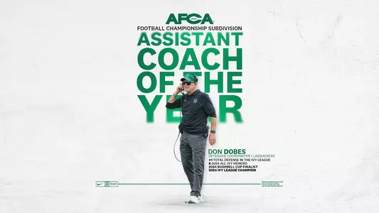 Don Dobes Assistant Coach of the Year Graphic
