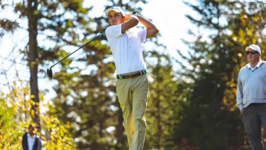 Harper tees off at practice