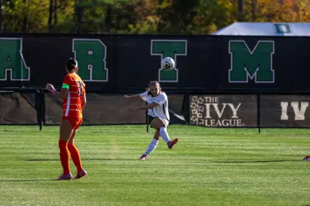 Kate Ryan plays against Princeton