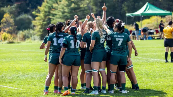 Rugby Huddle vs Harvard