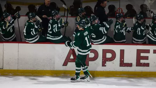 Morin goes though the line