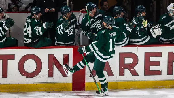 Nathan Morin goes through line at SLU