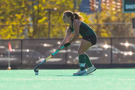 Olivia Galiotos photo of her playing the ball