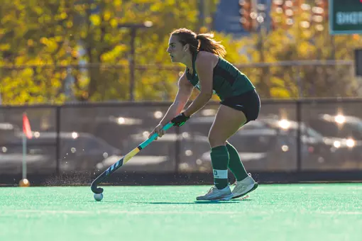 Olivia Galiotos photo of her playing the ball